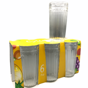 VERRE EAU 6PCS CYLINDER 240CC