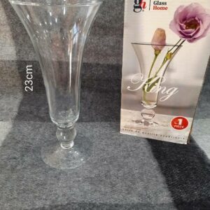 VASE EN VERRE 1PC KING TSD