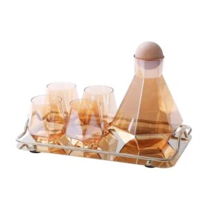 SCE A EAU 7PCS CARAF + 6VERRE AMBER 24073 YOUS